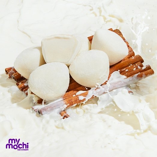 Horchata MyMochi - riding a raft