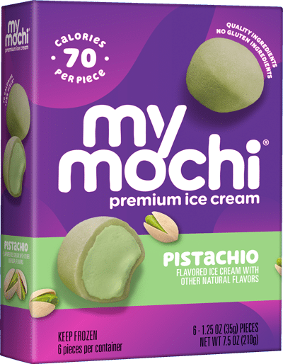 MyMochi Pistachio ice cream 6ct box